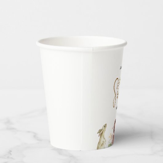 Waldtiere Pappbecher (Rechts)