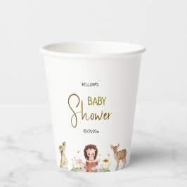 Waldtiere Pappbecher