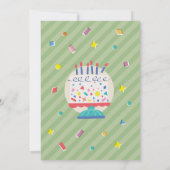 Waldtiere Party Geburtstagsparty Einladung (Rückseite)