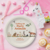 Waldtiere Party Neutrale Geburtstagspartei Pappteller (Party)