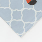 Waldtiere Personalisiert Fleece Blanket (Ecke)