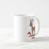 Waldtiere Personalisierte Geschenke Hot Chocolate Kaffeetasse (VorderseiteRechts)