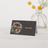 Waldtiere Platzkarte Lebensmittelkennzeichnung Sch (Rückseite)