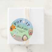 Waldtiere - Pop! Wenn sie Pop! Geschenkanhänger (Beispiel)