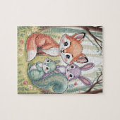 Waldtiere Puzzle (Horizontal)