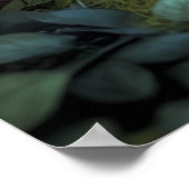 Waldtiere Raccoon Familie Kunst Kunst Poster (Ecke)