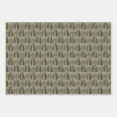 Waldtiere rustikal geschenkpapier set (Vorderseite 2)