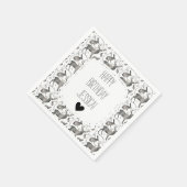 Waldtiere Serviette (Ecke)