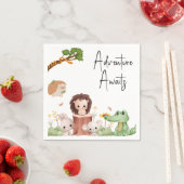 Waldtiere Serviette (Beispiel)