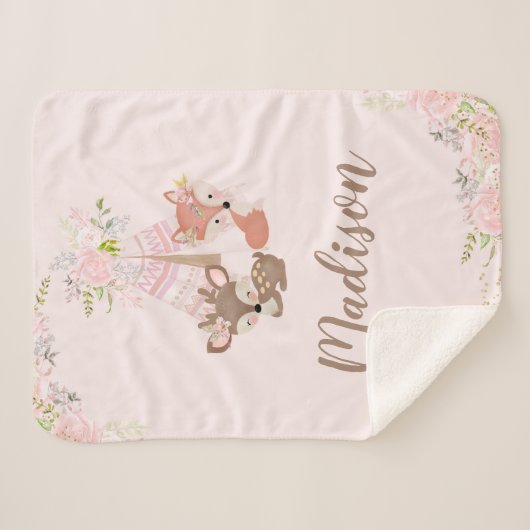 Waldtiere Sherpadecke (Vorderseite (Horizontal))