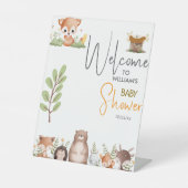 Waldtiere Sockelschild (Vorderseite)