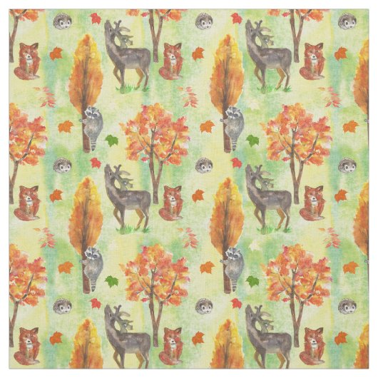 Waldtiere Stoff (Muster)