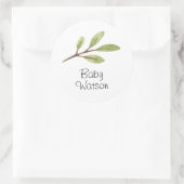 Waldtiere tanzen Wälder Picnic Runder Aufkleber (Tasche)