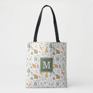 Waldtiere-Taschentuch Tasche