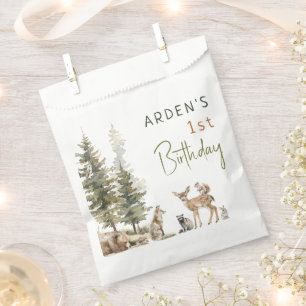 Waldtiere Tiere Kindergeburtstag Party Geschenktütchen