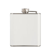 Waldtiere Tiger Stärke Flasche Flachmann (Rückseite)