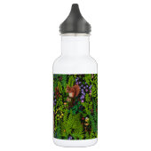 Waldtiere und Pflanze Edelstahlflasche (Links)