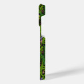 Waldtiere und Pflanze iPhone Hülle (Linke Seite)