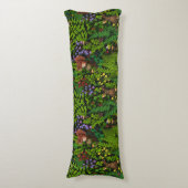 Waldtiere und Pflanze Seitenschläferkissen (Vorderseite Vertikal)