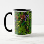 Waldtiere und Pflanze Tasse (Links)