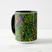 Waldtiere und Pflanze Tasse (Vorderseite Links)