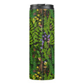 Waldtiere und Pflanze Thermosbecher (Rückseite)