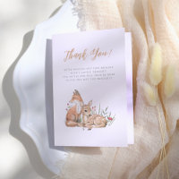 Waldtiere Vintage Babydusche