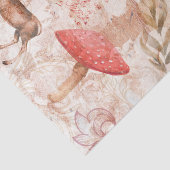 Waldtiere Vintage Dekoupage der Antike Seidenpapier (Detail)