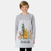 Waldtiere von Hirschfockenbären Schürze (Getragen)