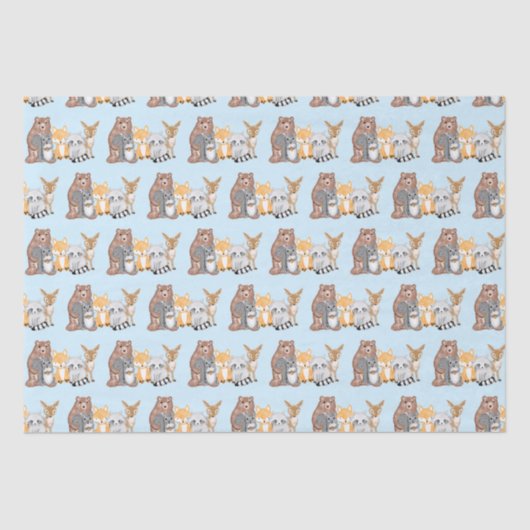 Waldtiere von Waldtieren Seidenpapier (Vorderseite)