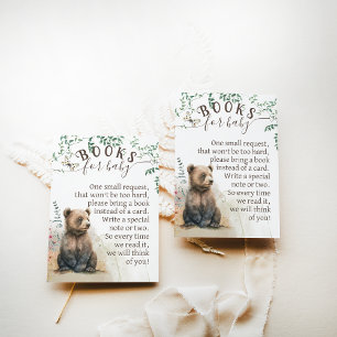 Waldtiere Wald Grüne Duschbücher Begleitkarte