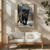 Waldtiere Wald Wandkunst | Tiger Poster