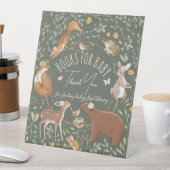 Waldtiere Waldfreundesbücher für Kinderzeichen Sockelschild (In Situ)