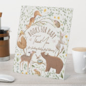 Waldtiere Waldfreundesbücher für Kinderzeichen Sockelschild (In Situ)