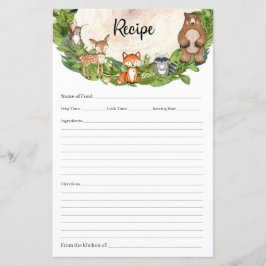 Waldtiere Waldland Grünholz Slice Rezept