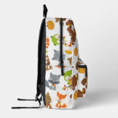 Waldtiere, Waldtiere, Falltiere Bedruckter Rucksack (Links)