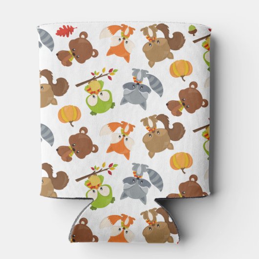 Waldtiere, Waldtiere, Falltiere Dosenkühler (Rückseite)