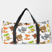 Waldtiere, Waldtiere, Falltiere Duffle Bag (Rückseite)