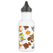 Waldtiere, Waldtiere, Falltiere Edelstahlflasche (Links)