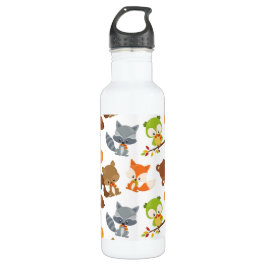 Waldtiere, Waldtiere, Falltiere Edelstahlflasche