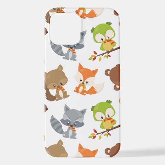 Waldtiere, Waldtiere, Falltiere iPhone Hülle (Rückseite)