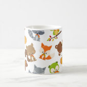 Waldtiere, Waldtiere, Falltiere Kaffeetasse (Mittel)