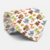 Waldtiere, Waldtiere, Falltiere Krawatte (Gerollt)