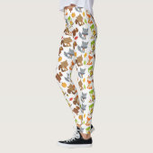 Waldtiere, Waldtiere, Falltiere Leggings (Links)