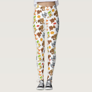 Waldtiere, Waldtiere, Falltiere Leggings