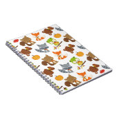 Waldtiere, Waldtiere, Falltiere Notizblock (Rechte Seite)