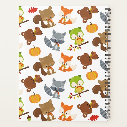 Waldtiere, Waldtiere, Falltiere Planer (Rückseite)