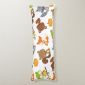 Waldtiere, Waldtiere, Falltiere Seitenschläferkissen (Rückseite (Vertikal))