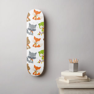 Waldtiere, Waldtiere, Falltiere Skateboard