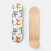 Waldtiere, Waldtiere, Falltiere Skateboard (Vorderseite)